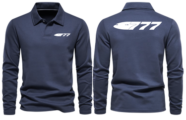 BOEING 777 LONG SLEEVE POLO